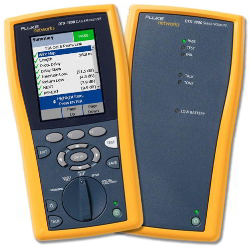Fluke-DSX2-8000,DSX2-5000,DTX-1800 Fluke-DSX2-8000,DSX2-5000,DTX-1800