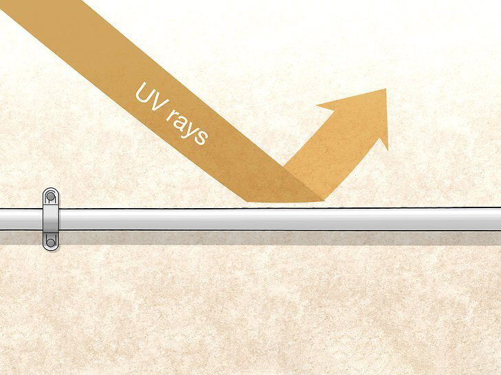 Limitando os danos causados ​​por UV ou &aacute;gua