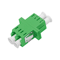 Adaptador de soldagem assimétrica LC APC DX com flange